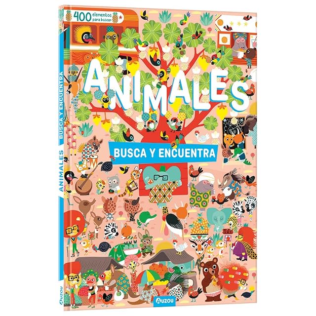 Portada de Busca y encuentra animales