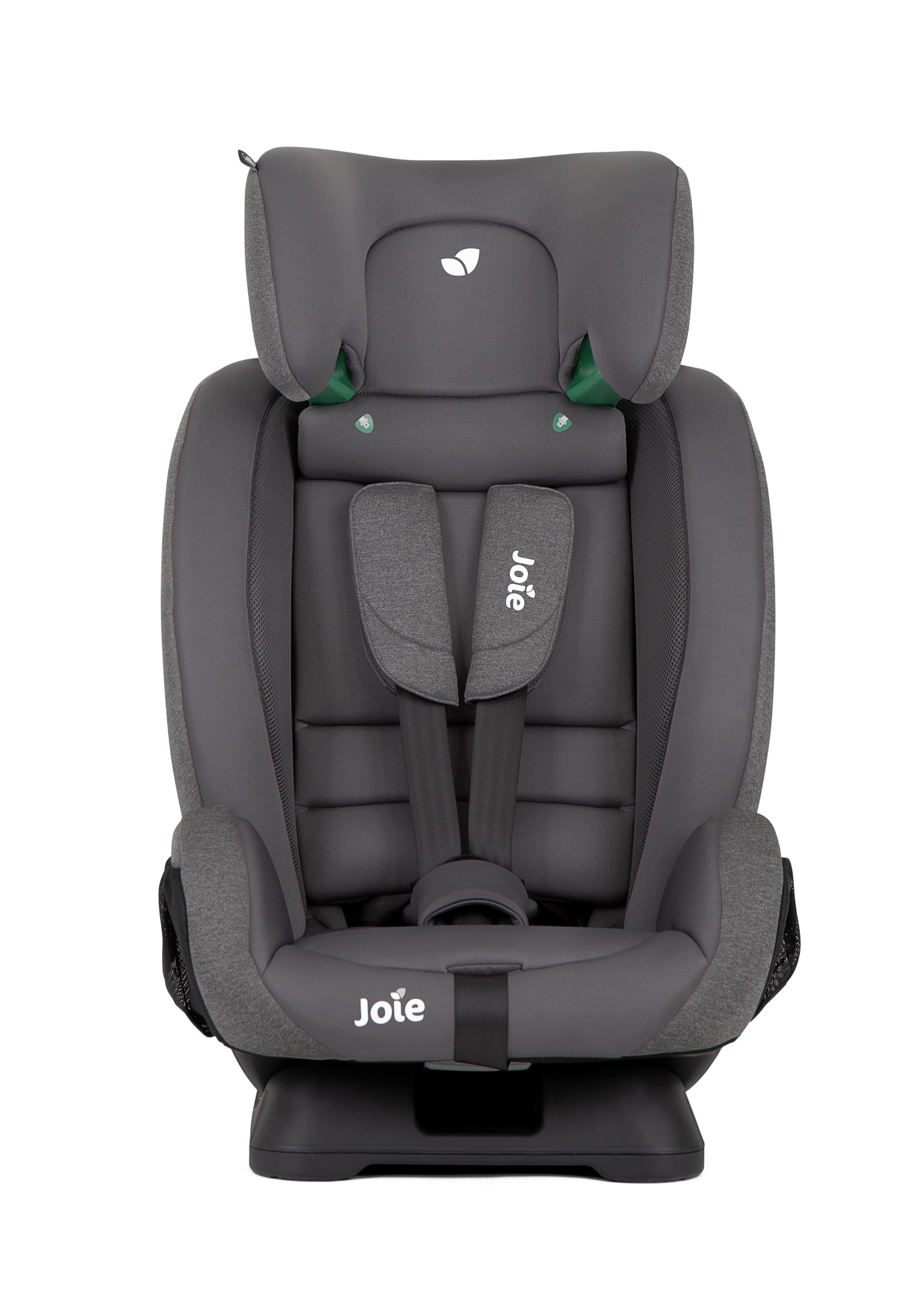 Joie fortifi™ R129 seggiolino auto i-Size, nel senso di marcia, 4 posizioni di reclinazione, installazione con cintura semplice, poggiatesta GrowTogether™ – da 15 mesi a 12 anni (76–145 cm), Thunder