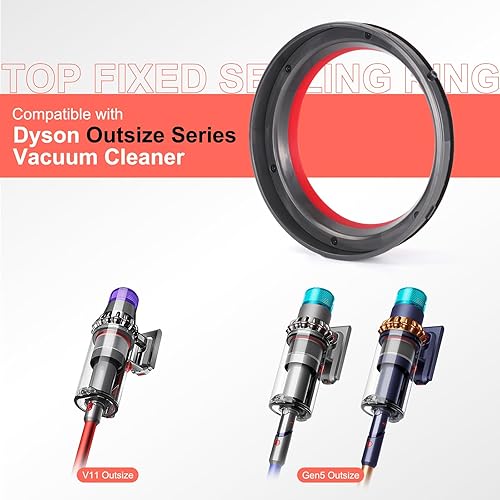 Miniatura 9 de Repuesto para anillo de sellado y filtro de contenedor de polvo Outsize SV16 SV29 compatible con Dyson Outsize V11AbsolutePlusGen 5Extra 970423-01