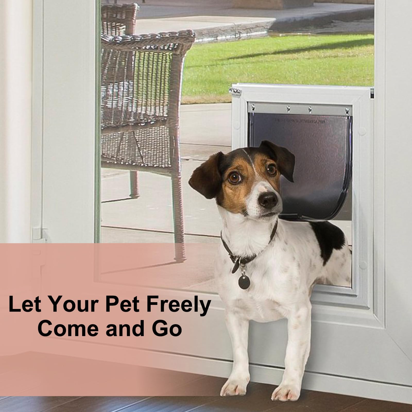 Amazon.co.jp: 犬用ドア交換用フラップ 中型交換用犬猫ドアフラップ