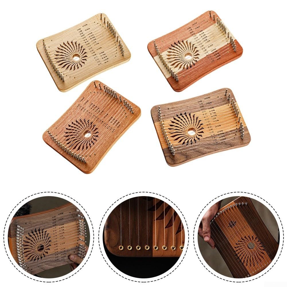 Elegante arpa in legno a 31 corde, per professionisti della musica (A)