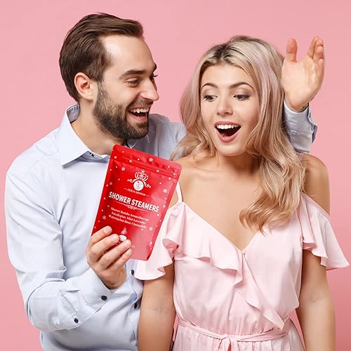 Miniatura 7 de Vaporizadores de ducha para aromaterapia, paquete de 18 bombas de ducha para calcetines de Navidad para adolescentes, niñas, mujeres, esposas,