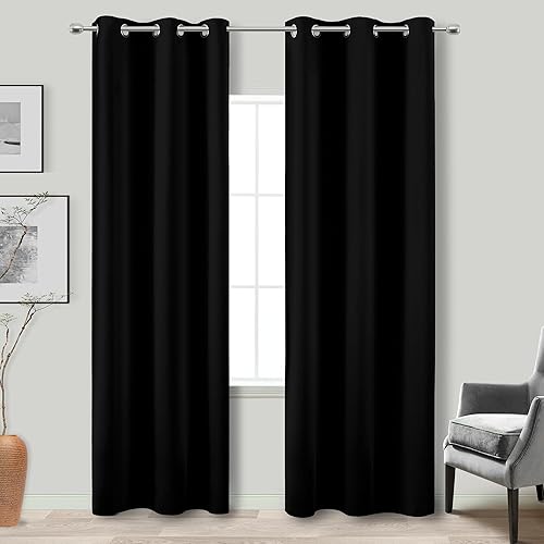 Miniatura 224 de KOUFALL Cortinas opacas doradas de lujo para sala de estar, elegantes cortinas de 84 pulgadas de largo, cortinas Doradas para Sala Elegantes Oro