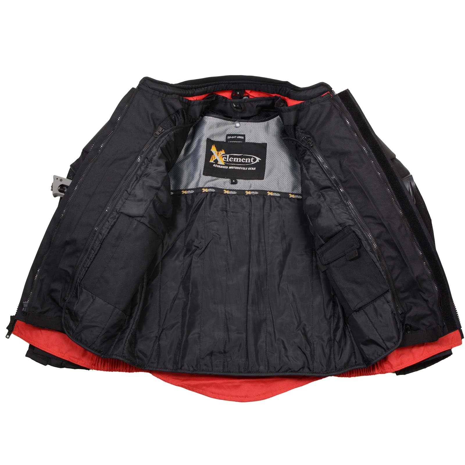 Xelement Xs8161 Mens Venture All Season Black With Red Tri