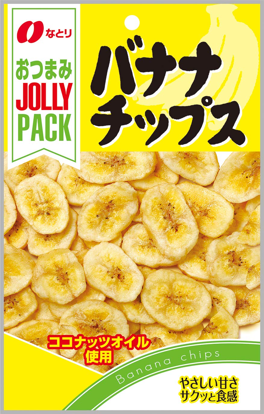 Amazon.co.jp: Natori なとり ジョリーパックバナナチップス 80g ×10袋 