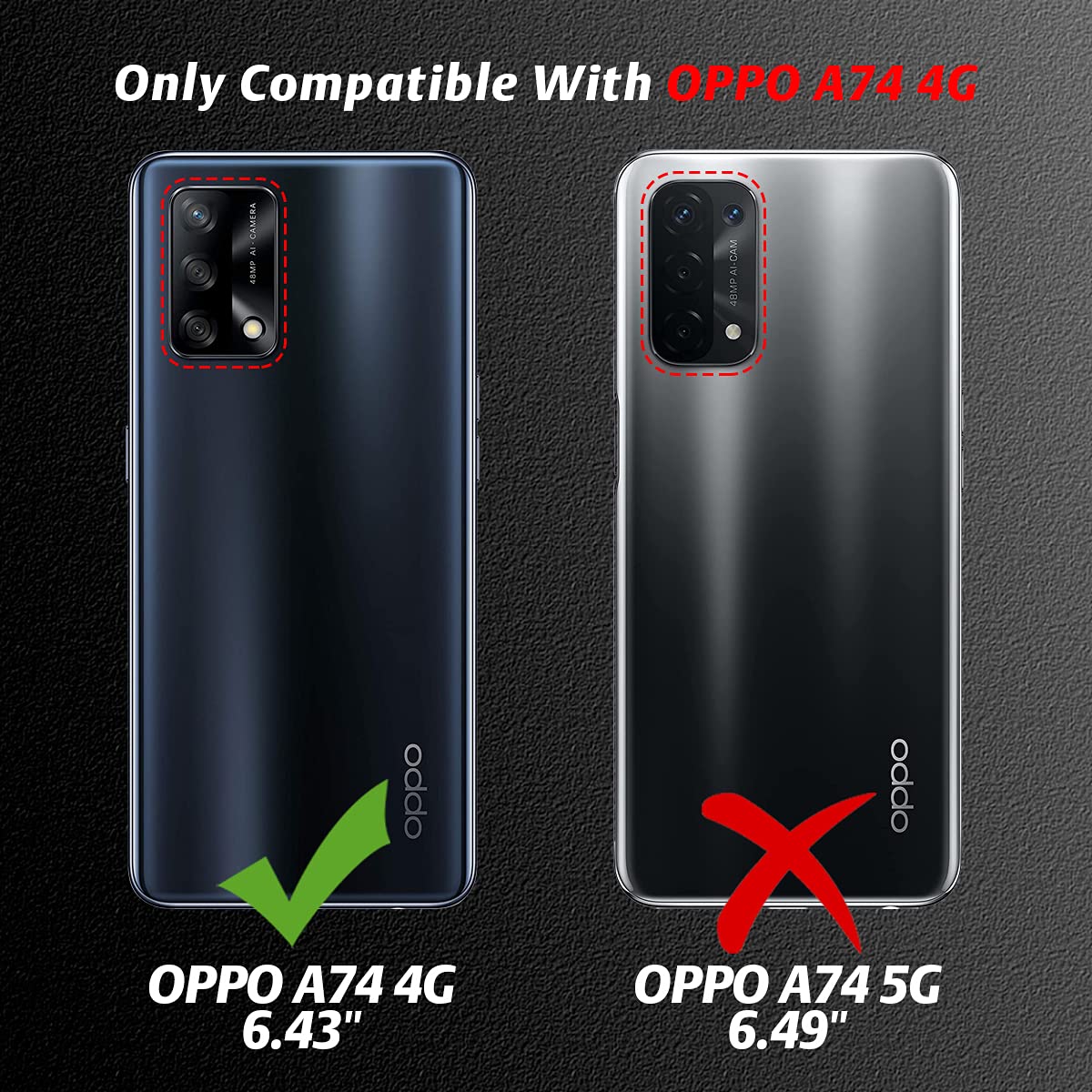 Cover In Silicone + Pellicola In Vetro Temperato Per OPPO A74 4G (6.43'')