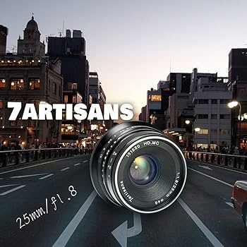 Amazon.co.jp: 7artisans 25 mm f1.8 APS - Cフレーム手動