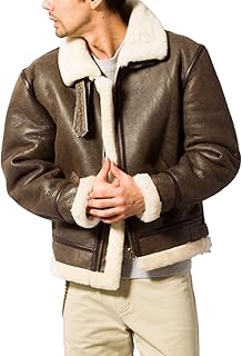 [Liugoo Leathers] (リューグーレザーズ) B-3 B-3フライトジャケット ムートンジャケット MIL02A