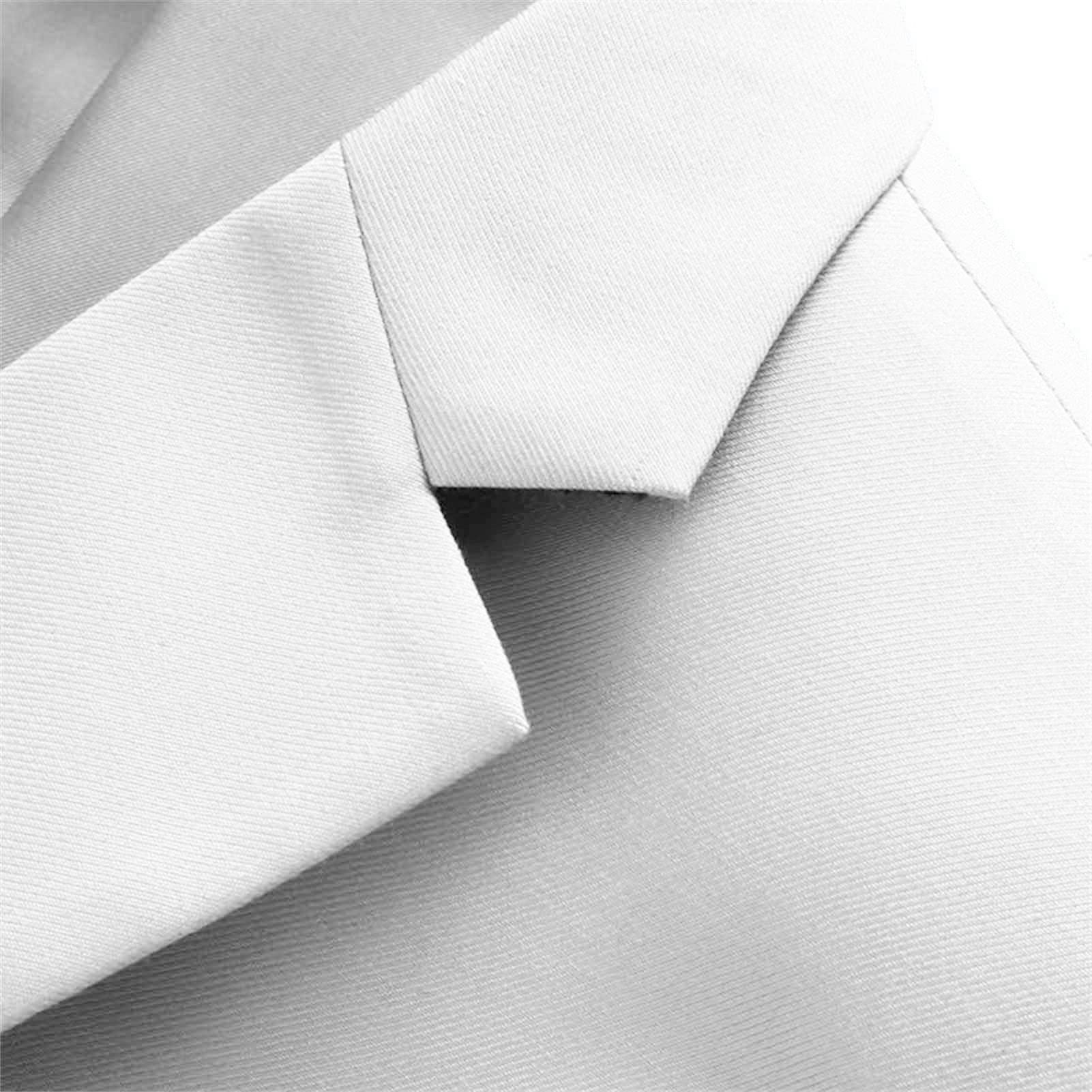 Set da uomo 3 pezzi slim fit doppio petto giacca tinta unita gilet pantaloni vintage abito da festa di nozze Blazer set