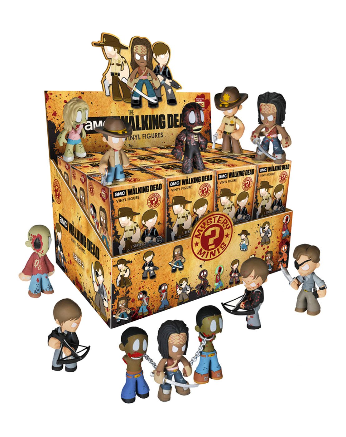 Amazon.com: Funko Walking Dead Series 2 Mystery Mini Blind Box