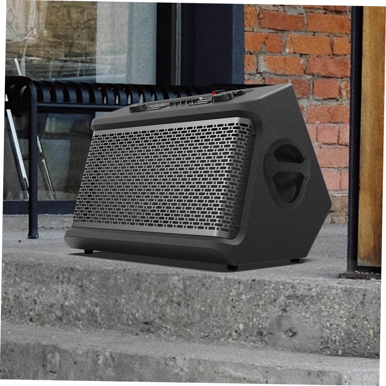 Levemolo Loudspeaker Handle Set 2pcs Speaker Pulls Black Quick Operation for Stage Setup