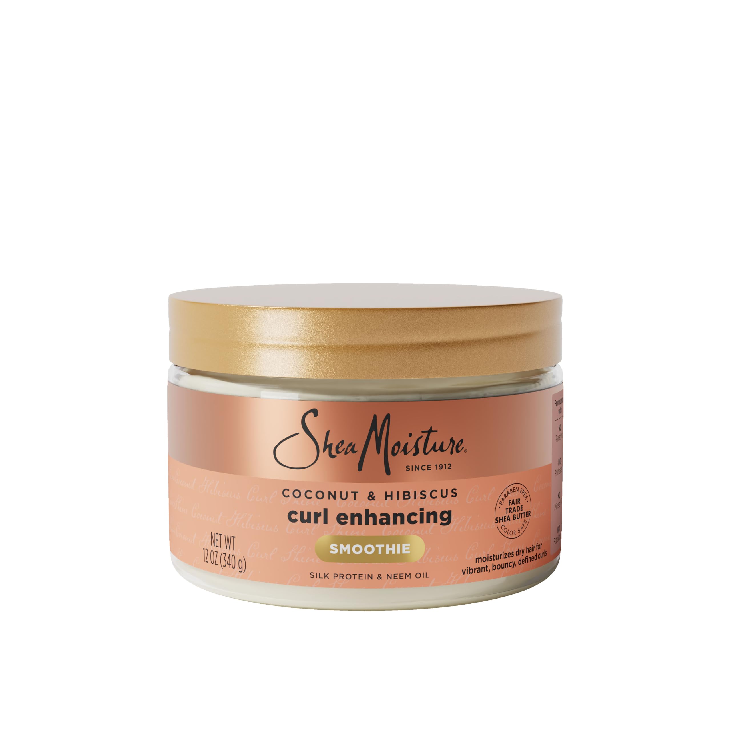 Shea Moisture Coconut & Hibiscus Curl Hold Smoothie - 12 OZ.
