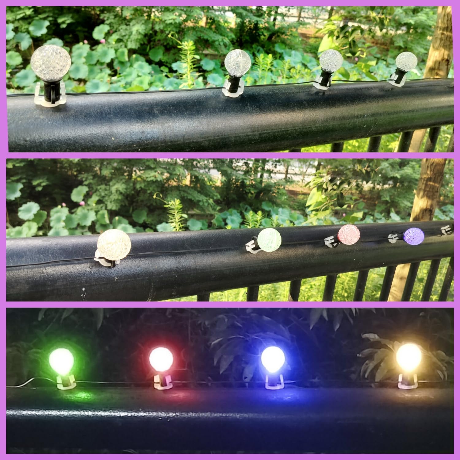 50 Packung Magnetische Lichtclips Extra Stark Für Weihnachtsbeleuchtung – Ideal Für Dach, Garten & Metallflächen