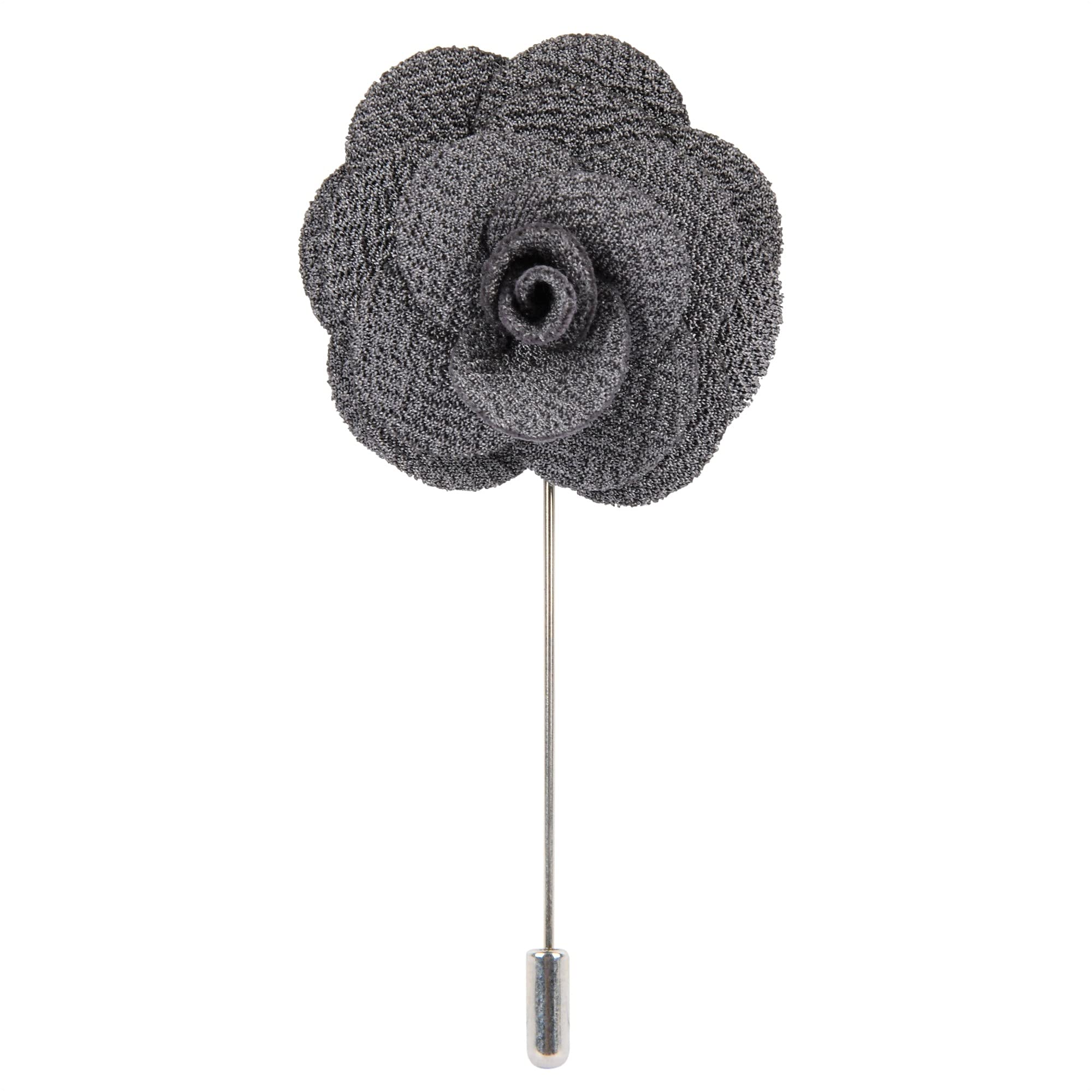 bowjoe Rose Lapel Pin for Men Suit| Brooch for Men |Tuxedo Flower | Boutonniere-picture-5