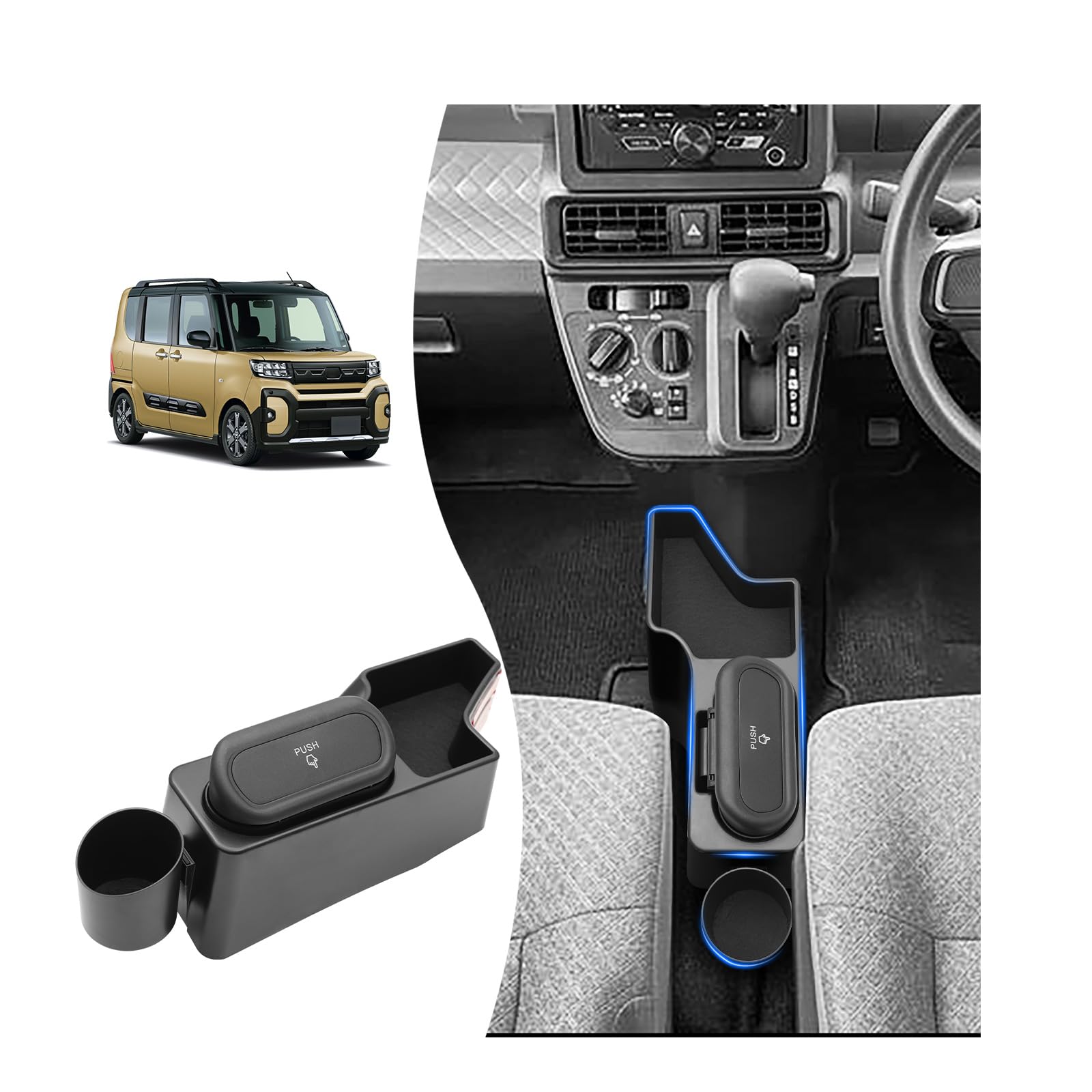 ダイハツタント ｺﾝｿｰﾙﾎﾞｯｸｽ Amazon | 【2025新登場】新型 ダイハツ タント・タントカスタム 650