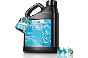 Upgrade Wayin UV Resin Kit-Hard Type Crystal Clear Ultraviolet Curing UV Epoxy Resin