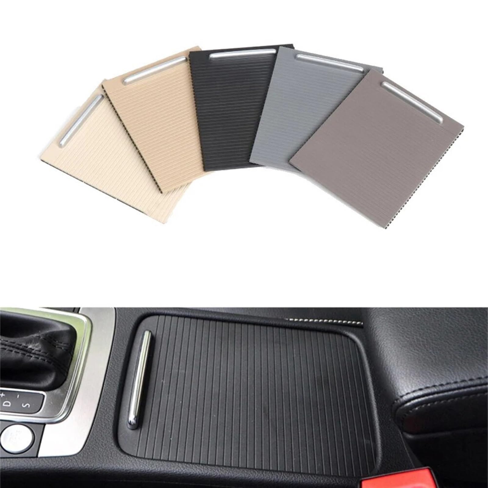 Inserto per portabicchieri Tesla Model 3 e Model Y, in silicone