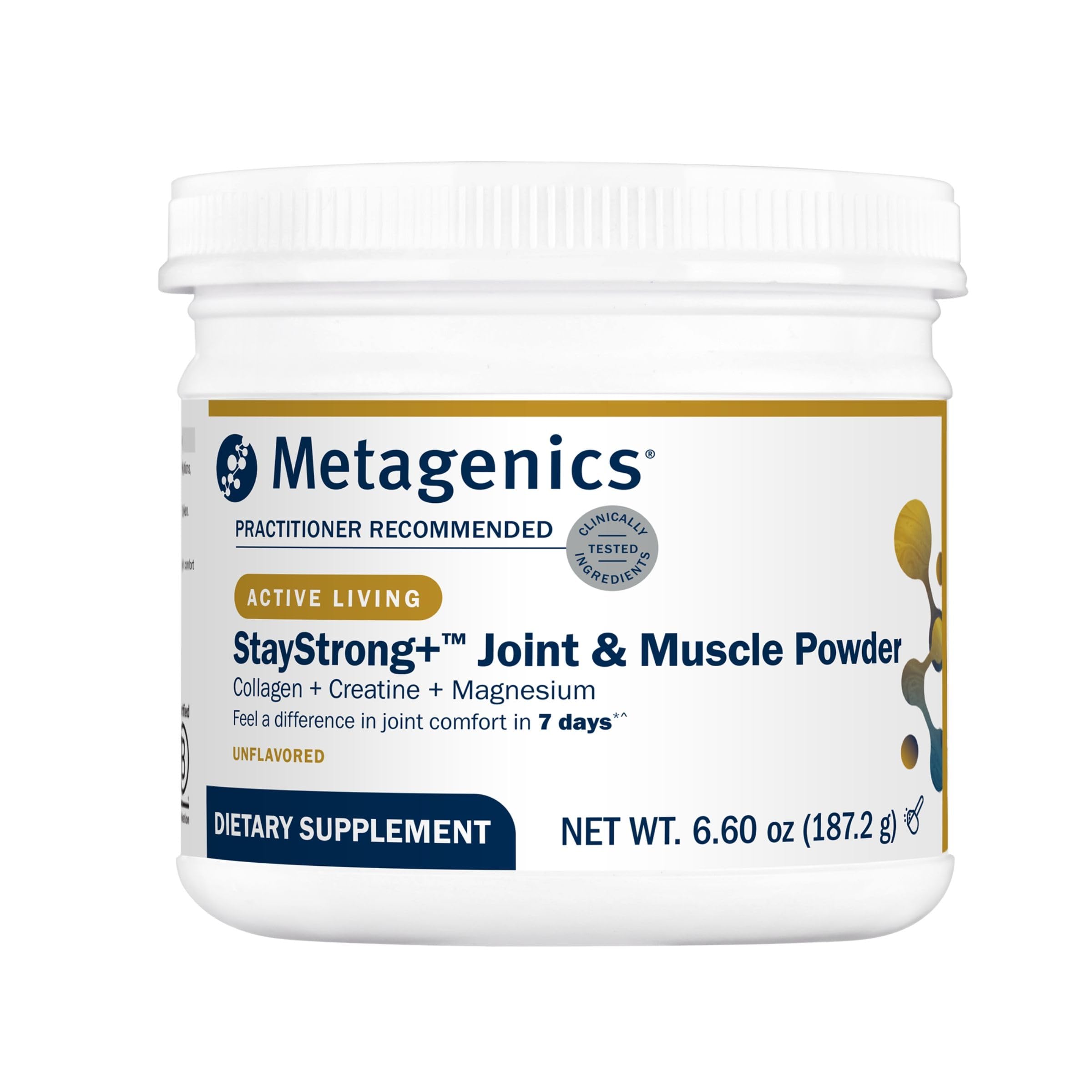 Metagenics StayStrong+ Joint & Muscle Collagen Creatine Powder, 30 Servings