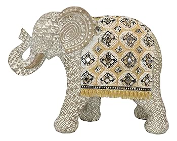 Amazon.com: Ebros Large Gold Accent Mosaic Design Noble