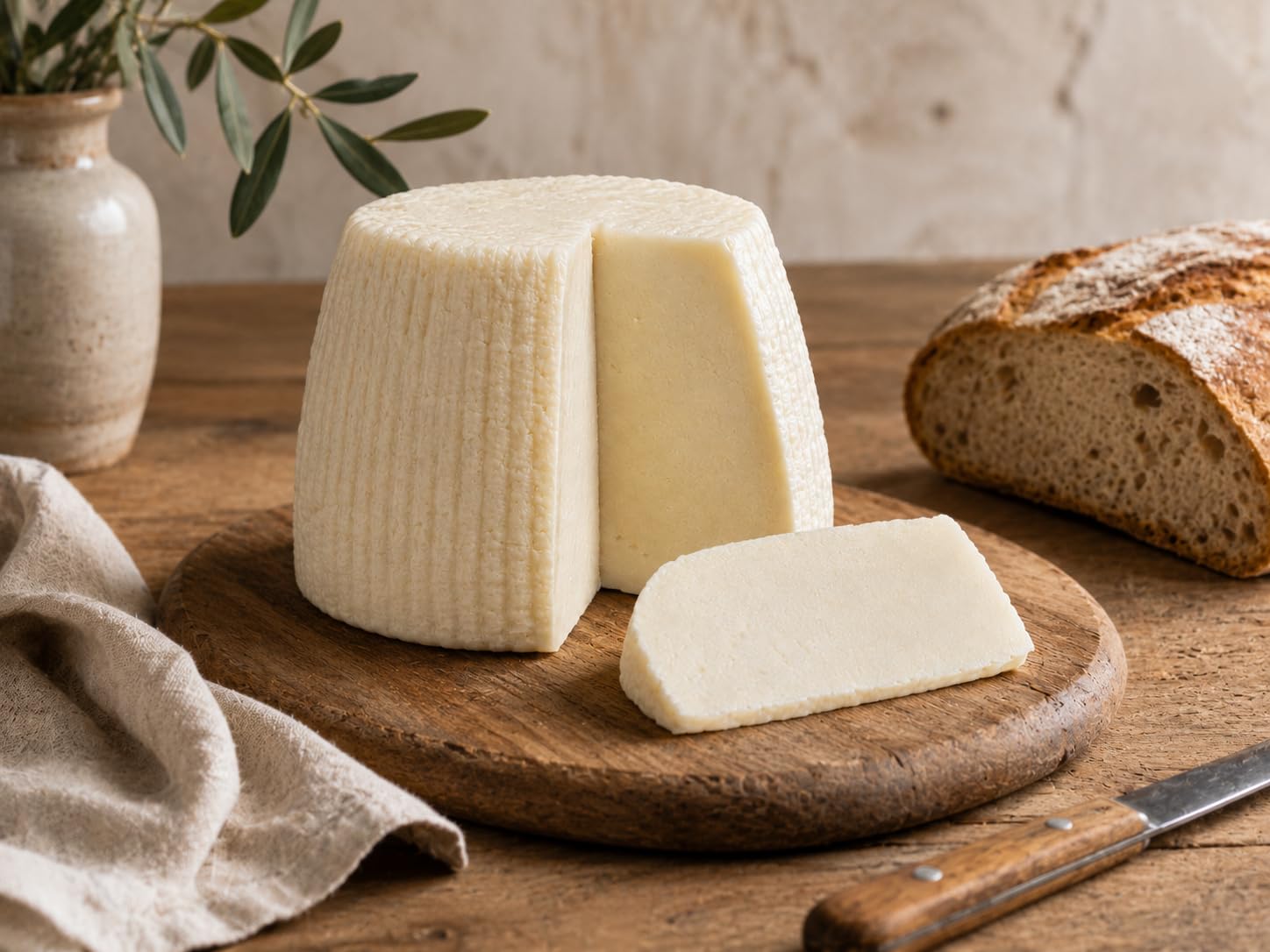 Salziger Ricotta | Italienischer salziger Ricotta | Schafskäse | 1 kg | Typischer italienischer Käse