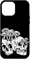Vista 26 de Skull Goth Gothic Occult Emo Satanic Mushroom Skeleton Case for iPhone 17