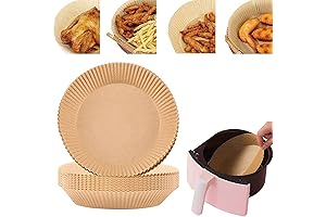 Air Fryer Disposable Paper Liner - Ultimate Time Saver for Effortless Cooking