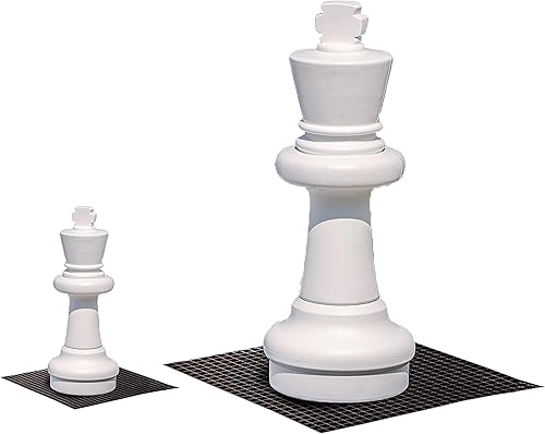 Miniatura 6 de rolly toys Tablero de juego de ajedrez y damas gigante/de gran tamaño