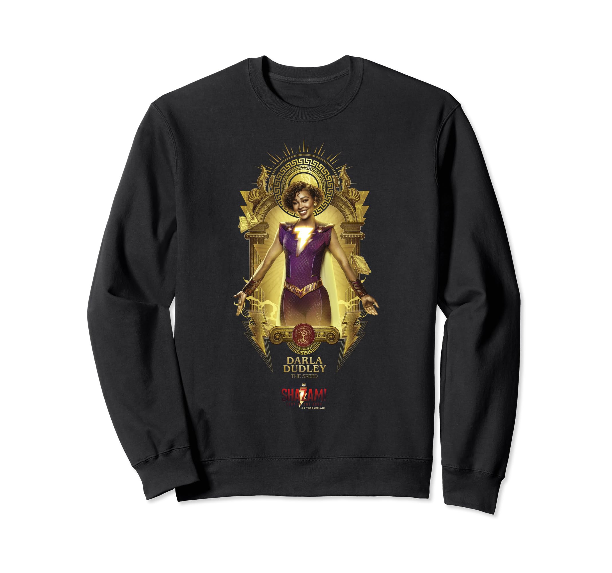 Fury of the Gods Darla Dudley The Speed Gold Badge Sweatshirt