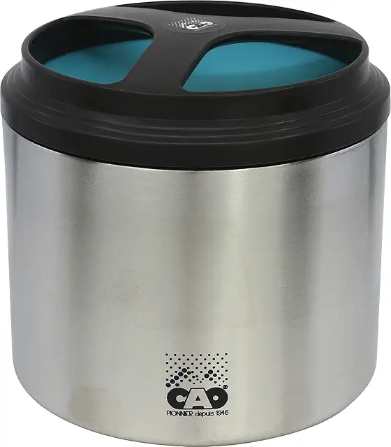 Boîte Alimentaire Isotherme C.A.O. Double Paroi INOX - Maintien Chaud/Froid 10h