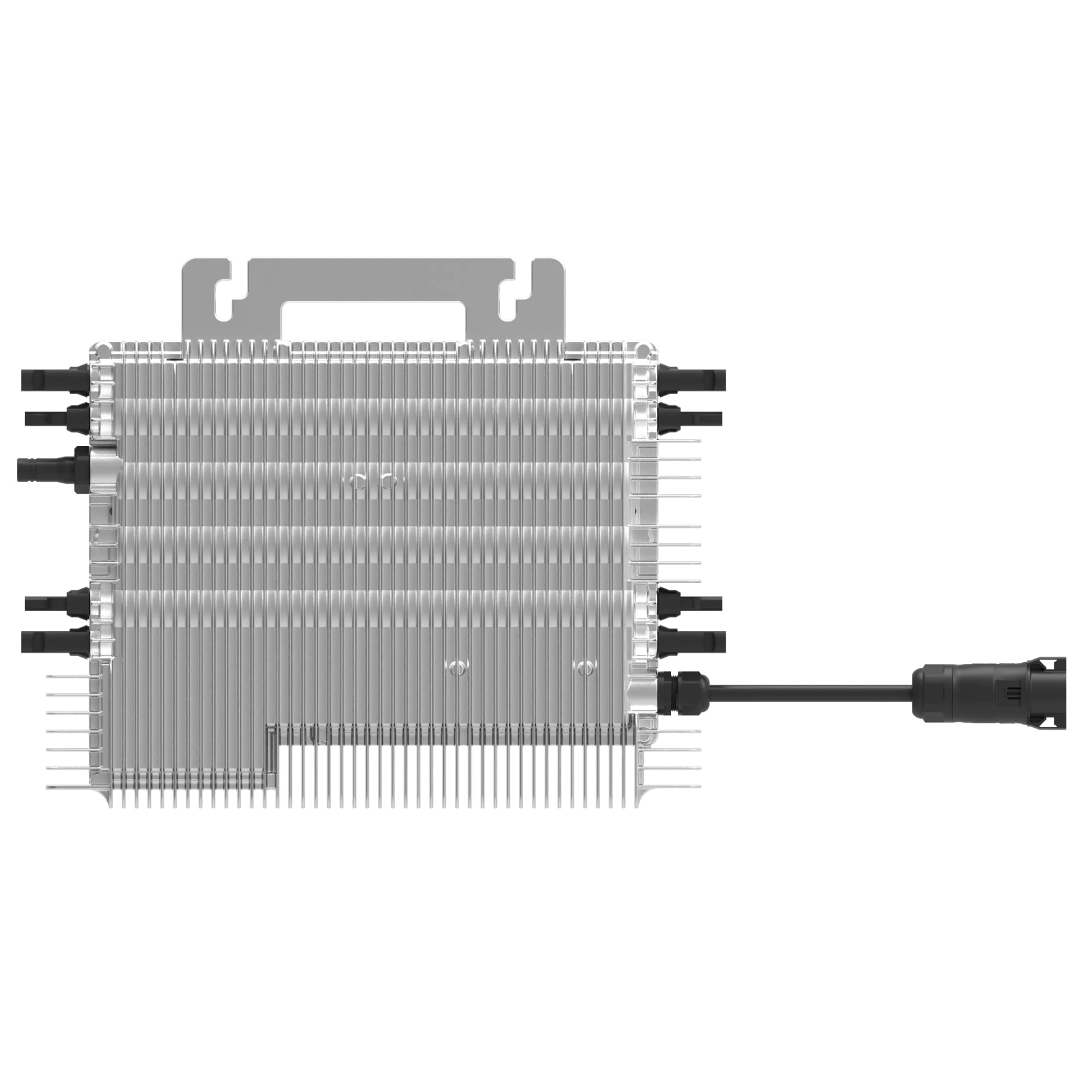 DEYE Mikro-Wechselrichter 1600 W SUN-M160G4-EU-Q0 inkl. 5m Anschlusskabel für Mini-PV Solaranlage Balkonkraftwerk, IP67 wetterfest, 4 MPPT, WiFi, Micro Inverter