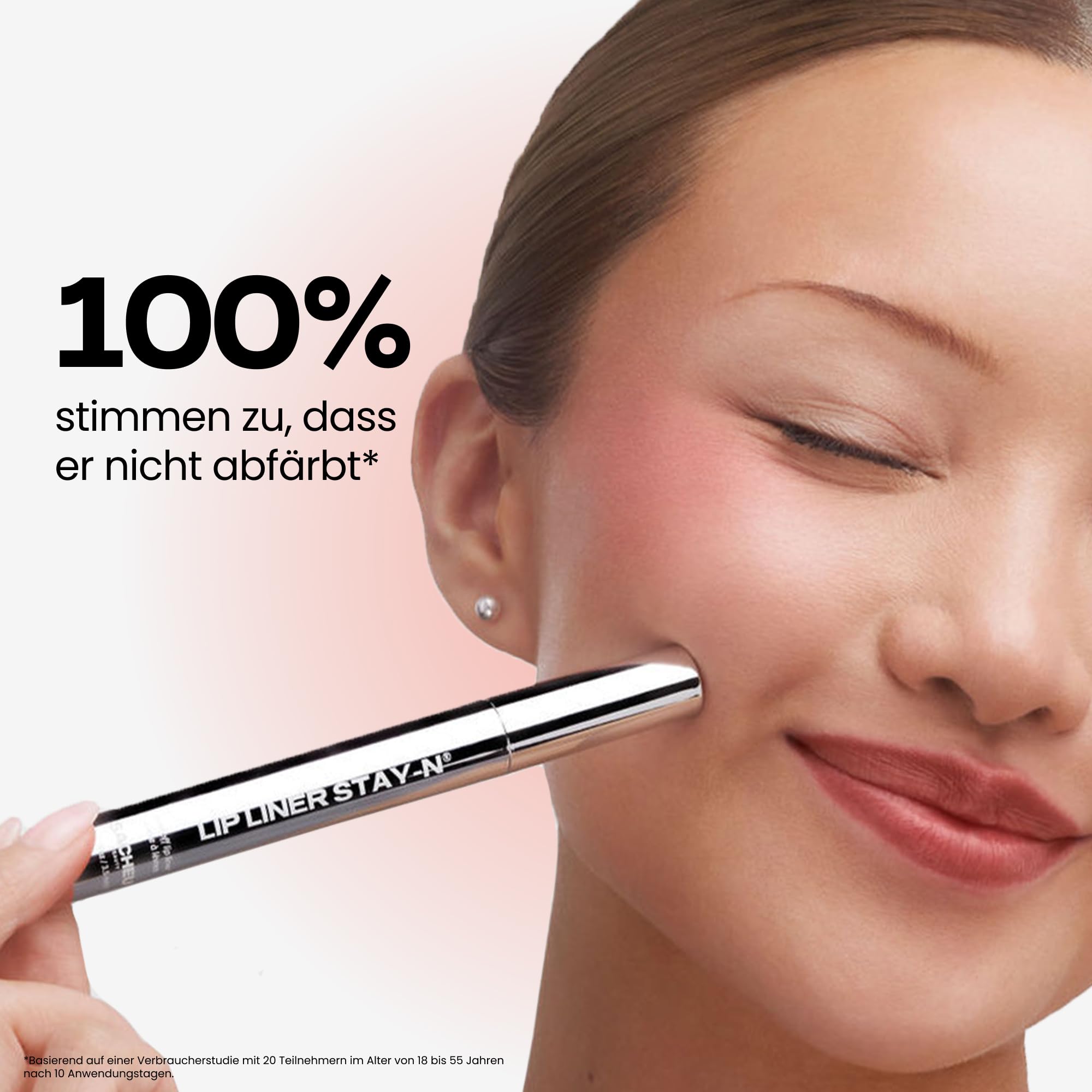 Sacheu Lip Liner STAY-N Peel Off Lip Stain Set, Core-Set, 3er-Pack | Farbtöne p-INKED (Rosa), HEY-zel (Goldbraun) & MUAH-VE (Mauve), wasserfest, wischfest, matt