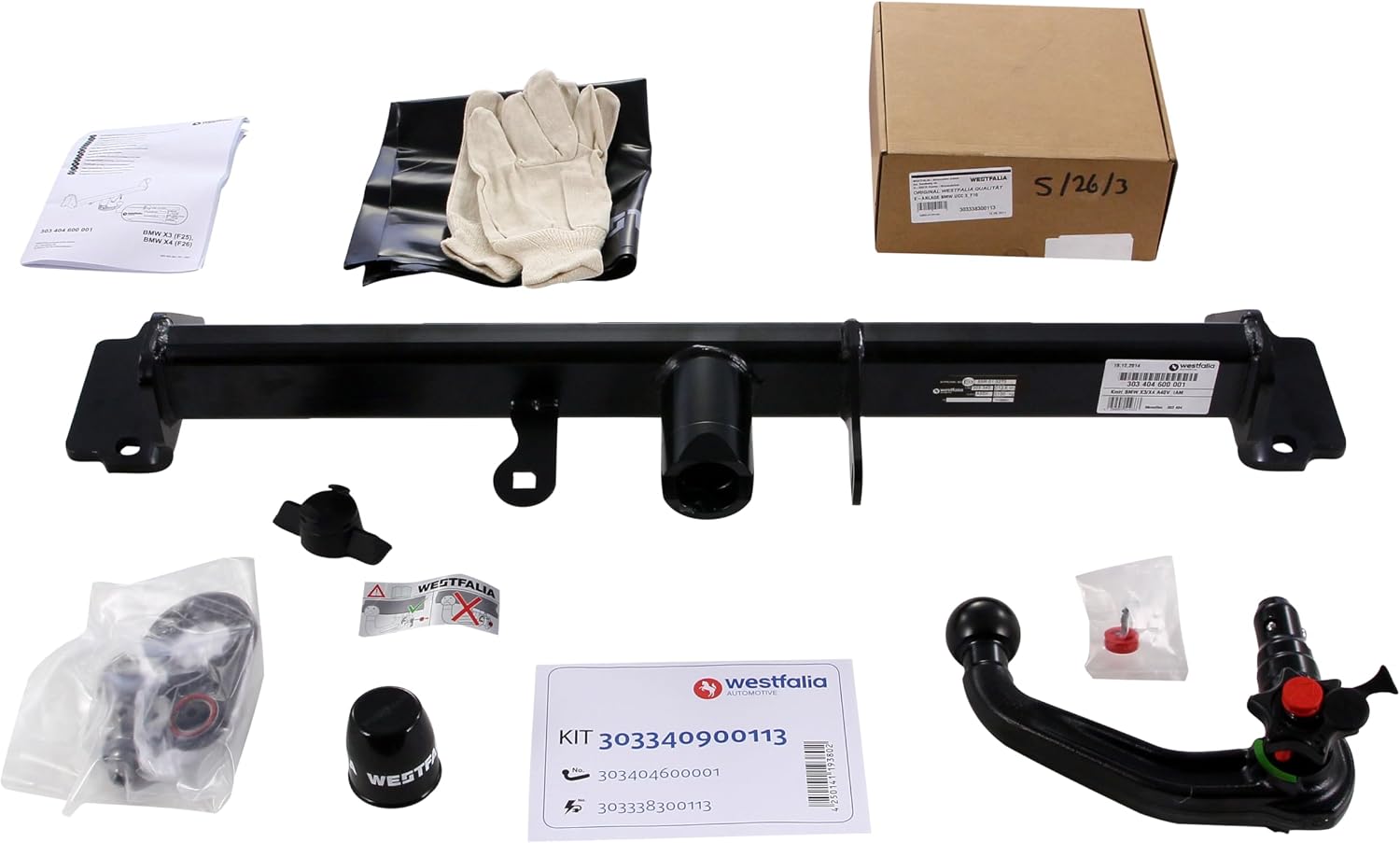 Attelage Westfalia démontable BMW X3 (F25) 2010-2014