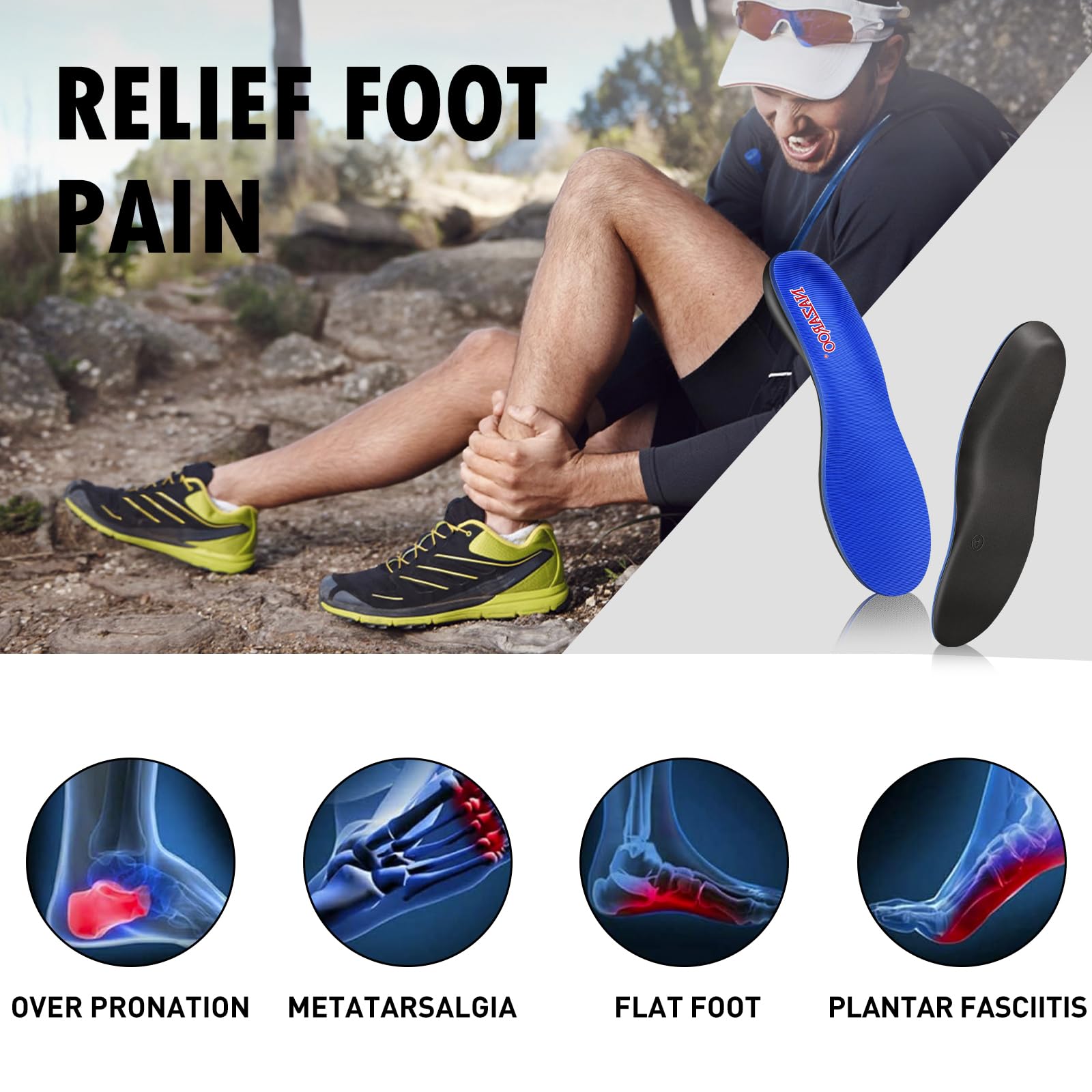 Shoe Insoles Mens 13 - 13 1/2