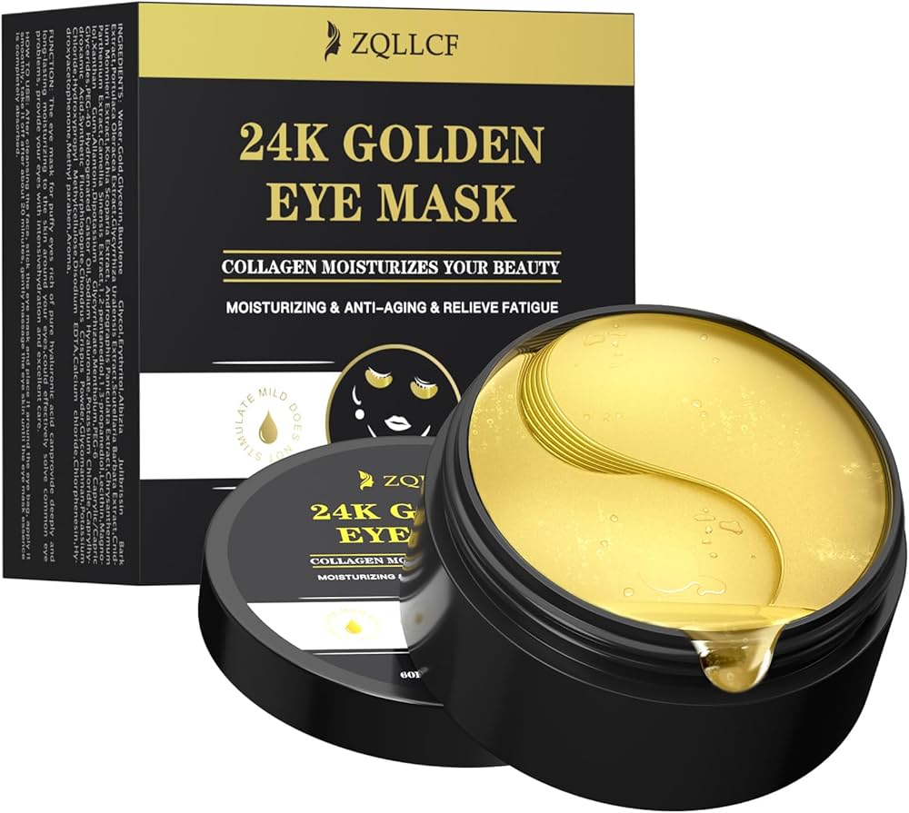 Amazon.com : ZQLLCF Under Eye Patches - Gold Eye Mask for Puffy Amazon.com : ZQLLCF Under Eye Patches - Gold Eye Mask for Puffy