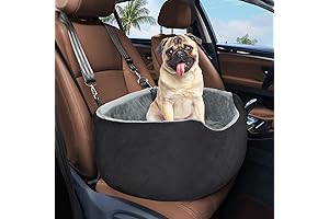 Medium Dog Booster Car Seat - Travel Essential for Canine Companions
