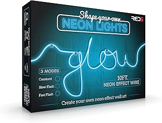 The Source - Cable de neón (modular, color azul