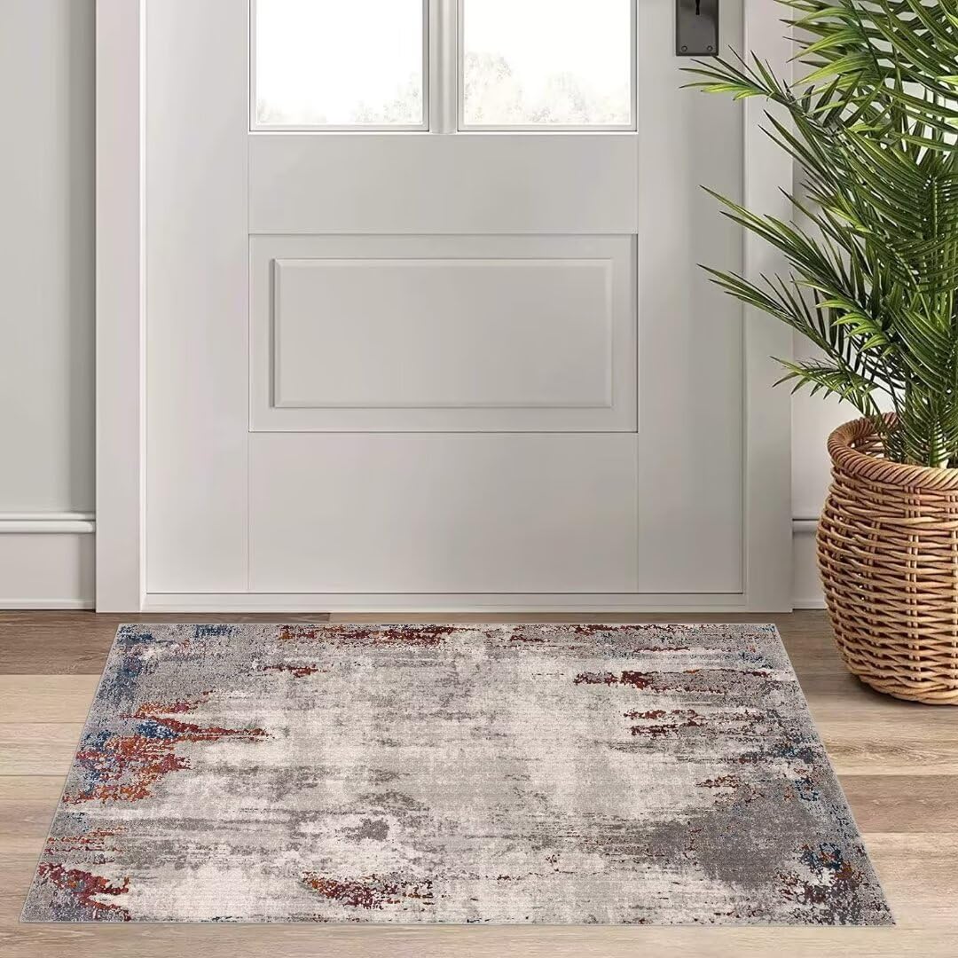 ZUZEKU Chemin De Couloir, Cuisine, Style Bohème, Marocain, Lavable, Antidérapant, 120 X 150 Cm De Long, Bleu, Vintage, Pour Couloir, Salon, Chambre à Coucher, Vendu Au Mètre, Personnalisable