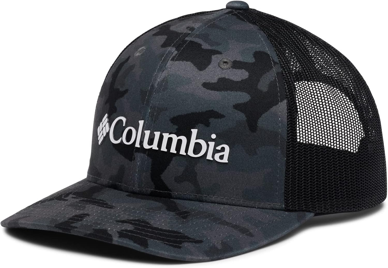 Columbia Women's Mesh Snap Back - High, Black Trad Camo, One Size