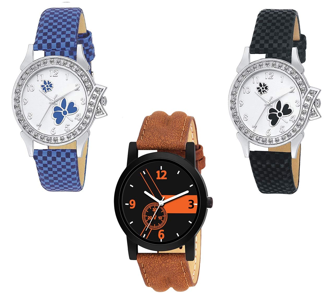 RPS FASHION WITH DEVICE OF R Analog Black Dial Mens & Womens Couple Watches Combo Pack 3 (B0851R4M5X) Amazon Price History, Amazon Price Tracker