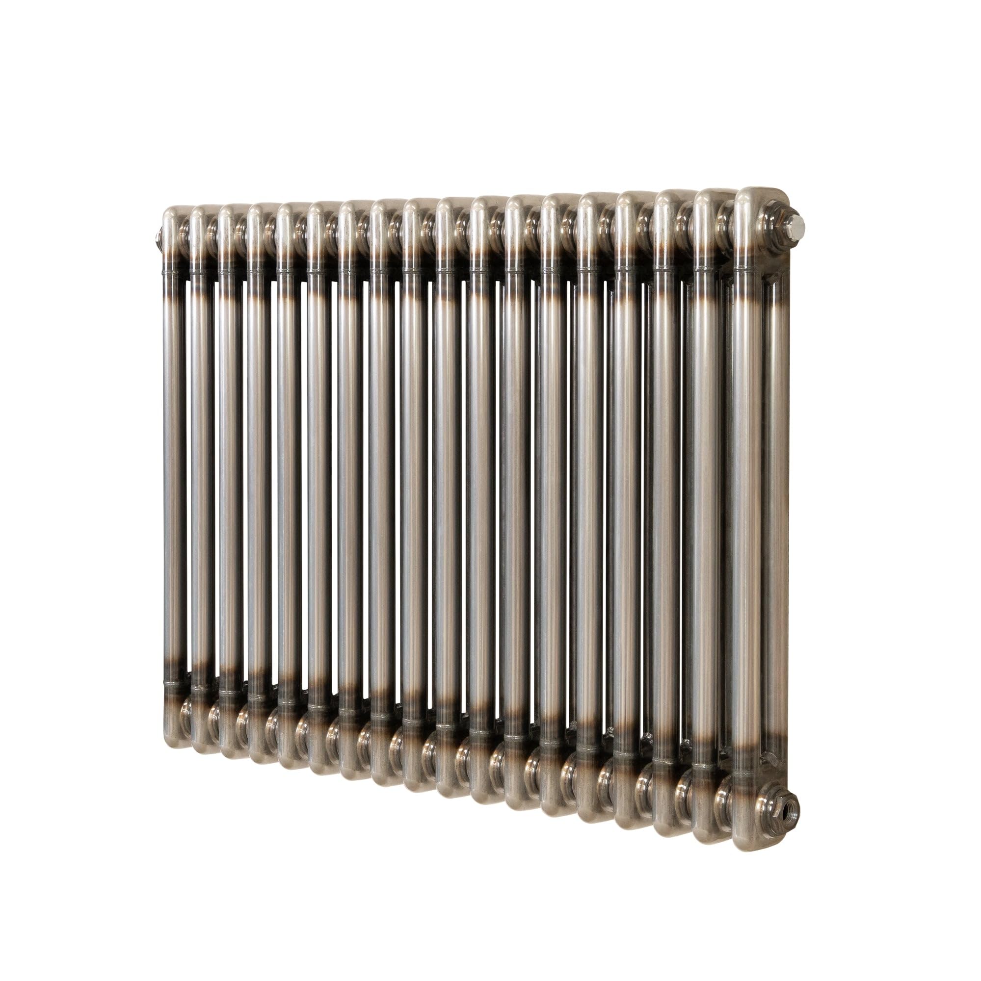 Monstershop - 2 Column Radiator - 600 x 830mm - Silver