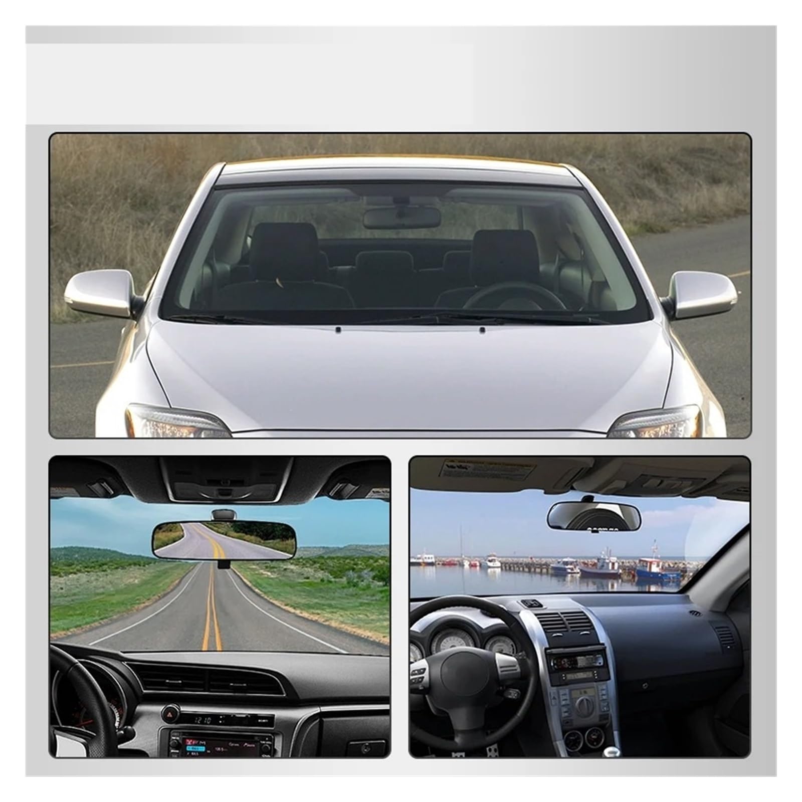 Rétroviseur intérieur auto Rétroviseur intérieur avec support, pour Toyota, Yaris, Corolla, Rav4, Alphard, Alphard, 87810, 52041, 87810, 52040 Rétroviseurs intérieurs