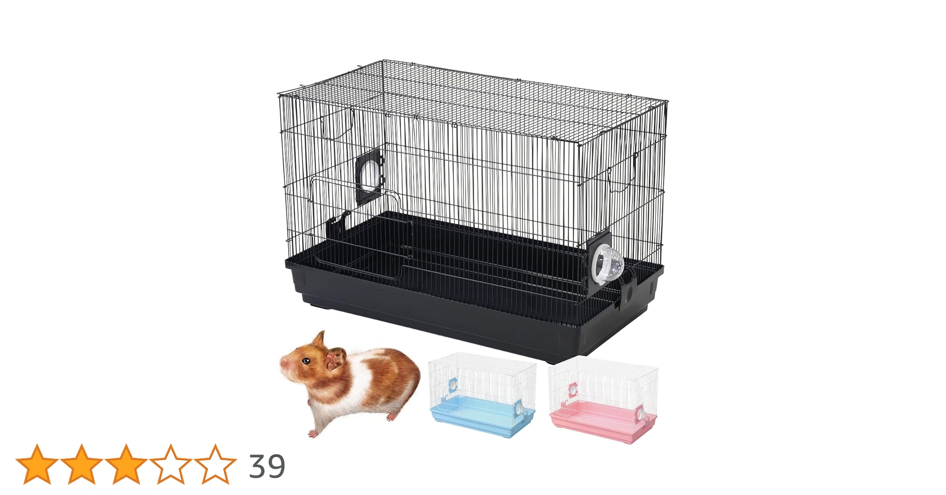 ハムスター　小動物　ゲージ ハムスターケージ 飼育ケージ 小動物ケージ 可愛い