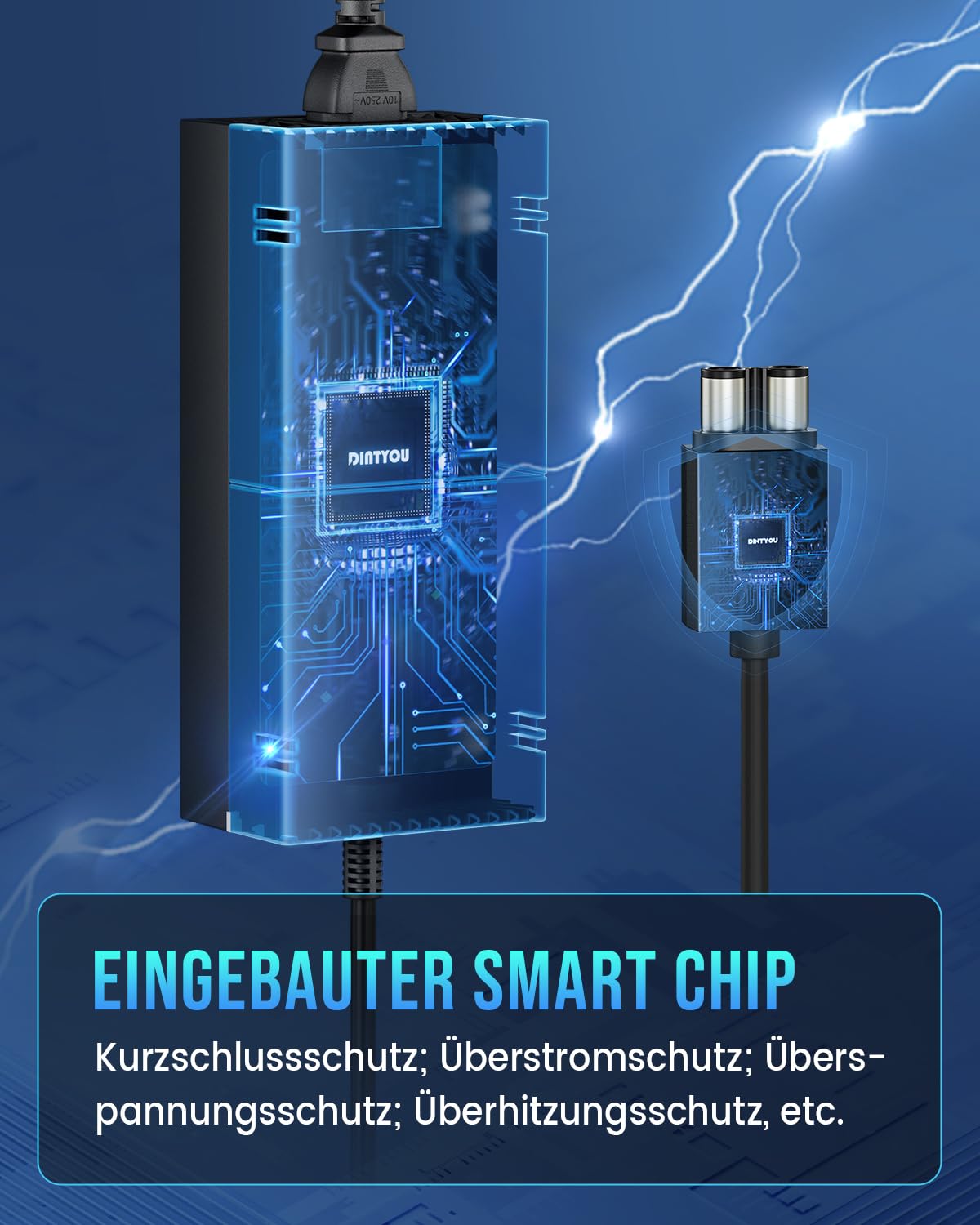 Xbox One Netzteil mit EU Ladekabel – Ladegerät für Konsole, Geringes Lüftergeräusch, Verbesserte Leise Version, Eingang AC 100-240V