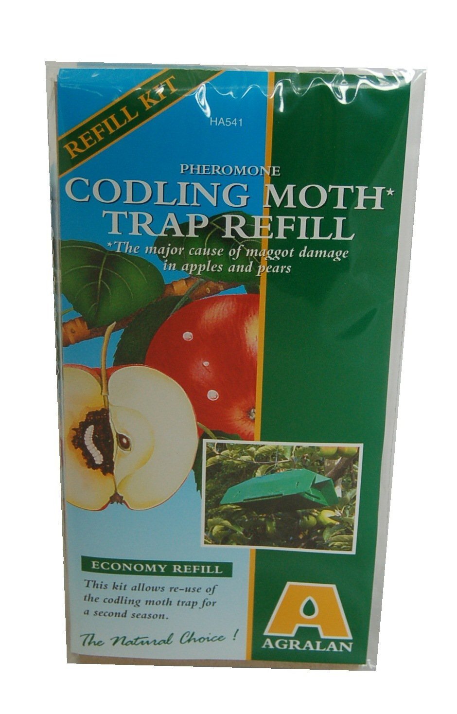 2xAgralan M541 Codling Moth Trap Refill