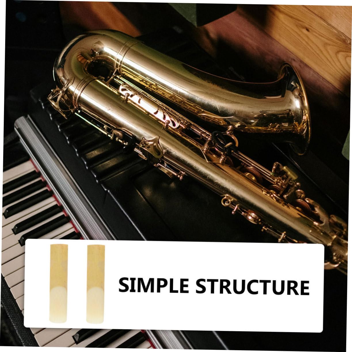 ibasenice 60pièces De Saxophone Ténor Remplacement Pour Saxophones Alto Et Soprano Kit De Rechange Pour Musiciens