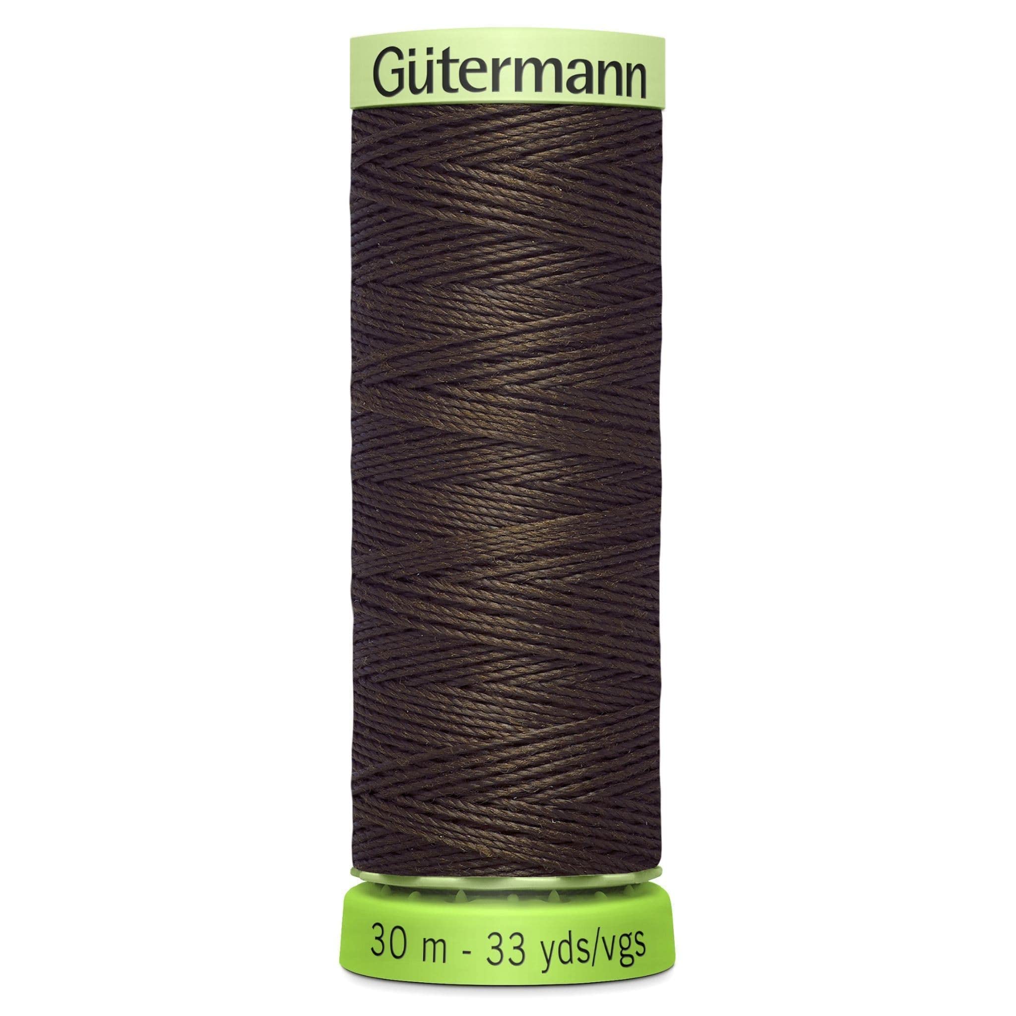 Gütermann Brunette Gutermann 723665 694 Sew All 100% Recycled Top Stitch Thread 30Mtr, One Size
