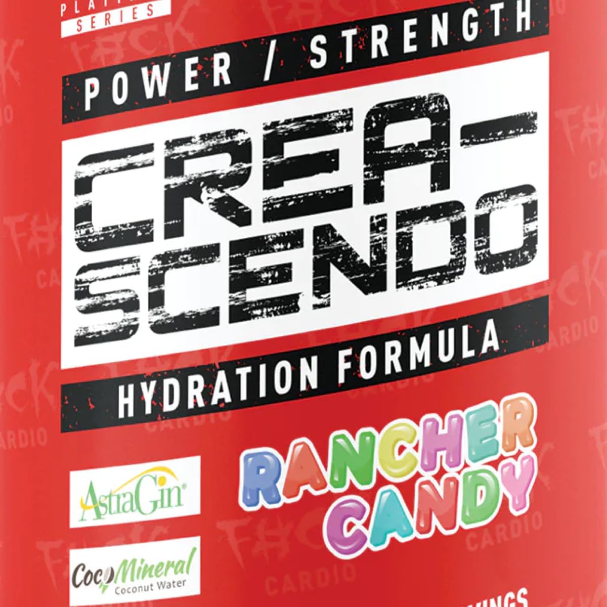 TWP Nutrition Platinum Series Crea-Scendo Creatina en polvo, 250 g/472 g y 30/50 porciones, 3 grandes sabores (Rancher Candy, 472 g)