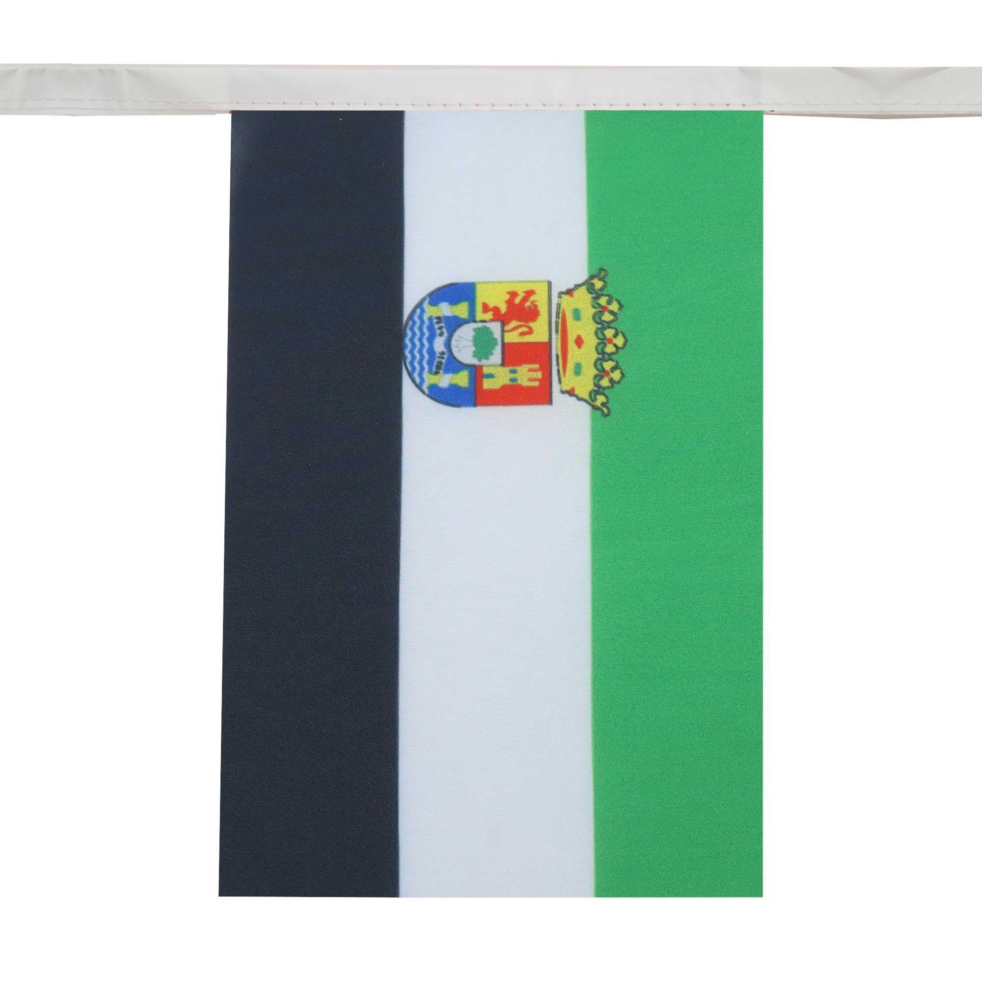AZ FLAG Ghirlanda 20 Bandiere 20 Regioni D'Italia In Poliestere, Multicolore, 21 X 15 Cm