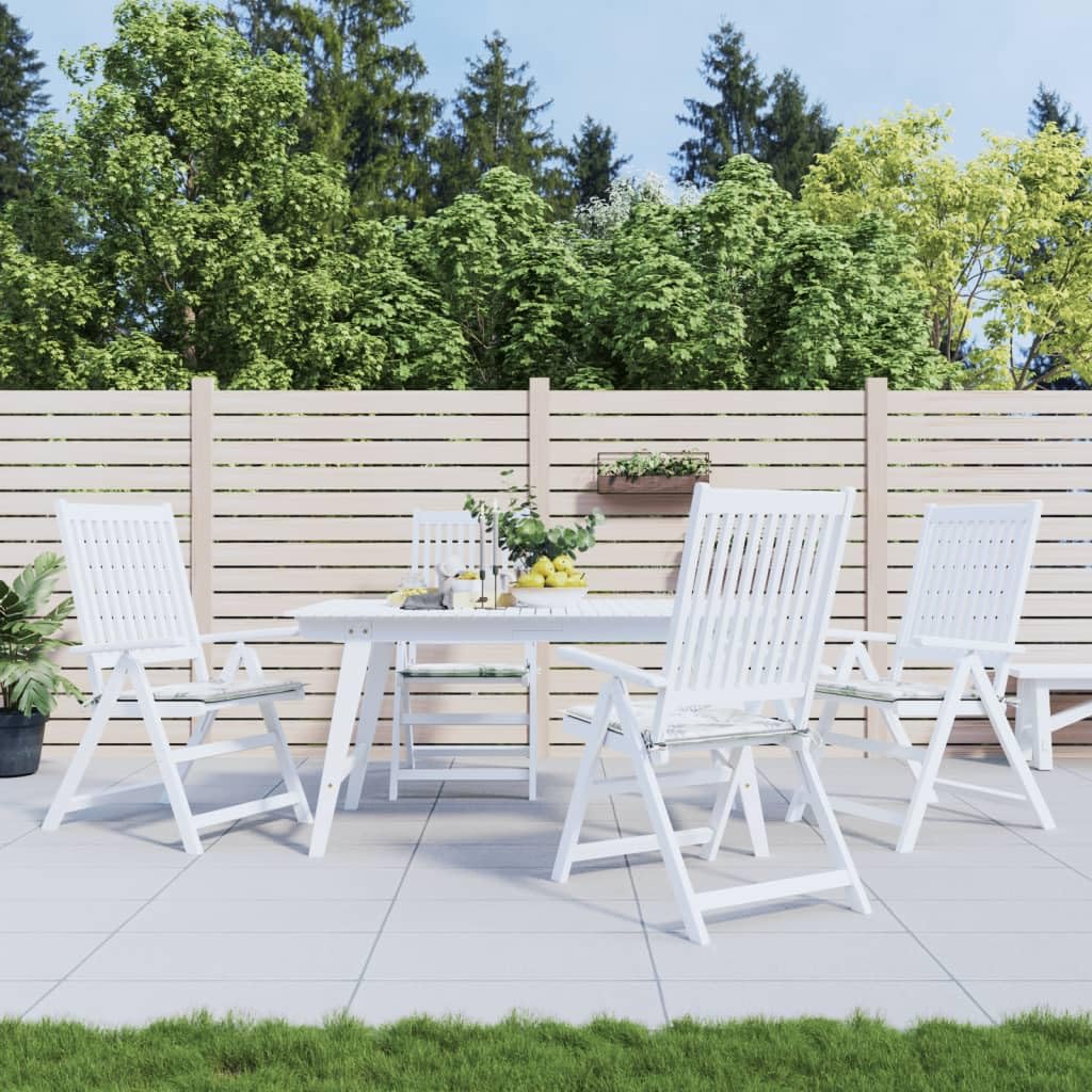 Coussins de chaise qui ne glissent pas Lot de 4 galettes imperméables de jardin