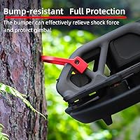 Vista 4 de Avata FPV Gimbal Guard Protector para DJI Avata FPV Drone Accesorios Gimbal Parachoques Aleación de Aluminio PTZ Protect Bar Cámara Lente Protector